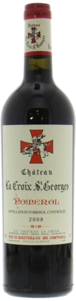 Chateau La Croix Saint Georges, 2008