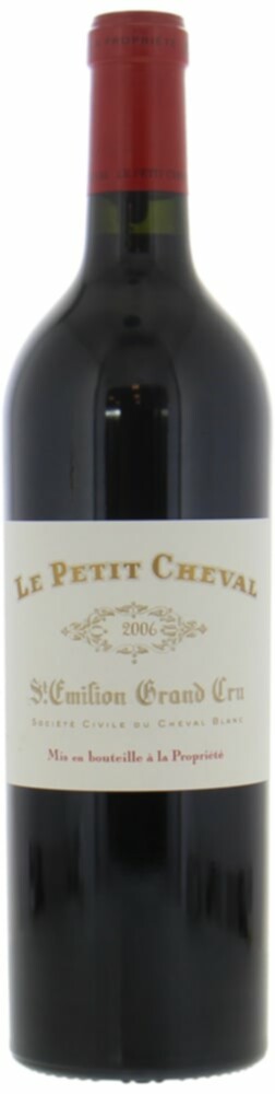 Chateau Cheval Blanc Le Petit Cheval, 2006