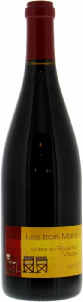 Calvet-thunevin Cotes Du Roussillon Villages Les Trois Maries, 2010
