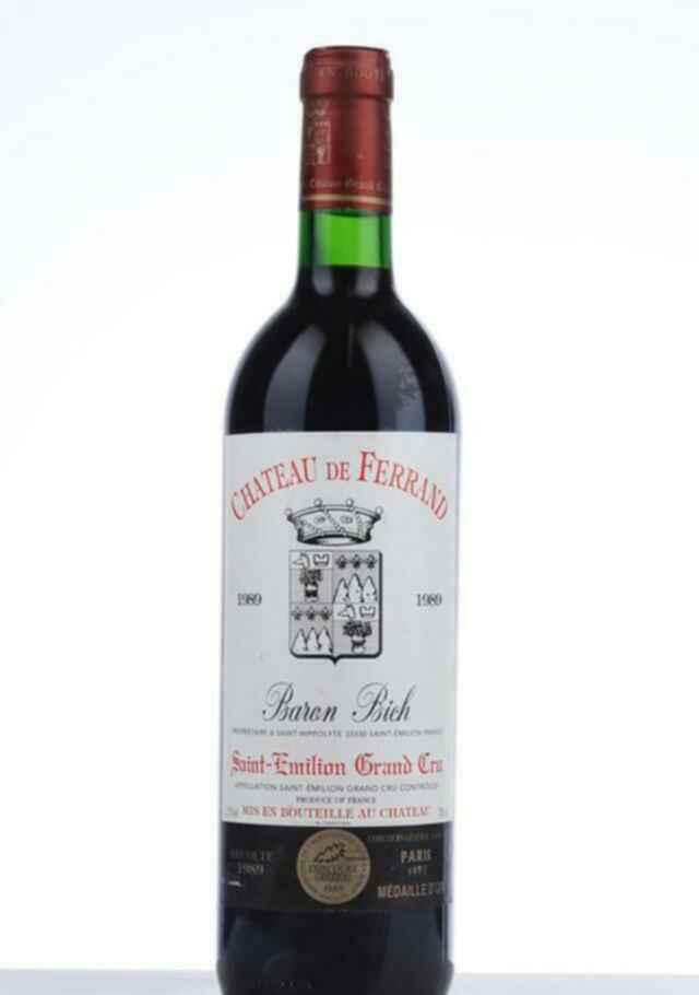 Chateau De Ferrand 1989