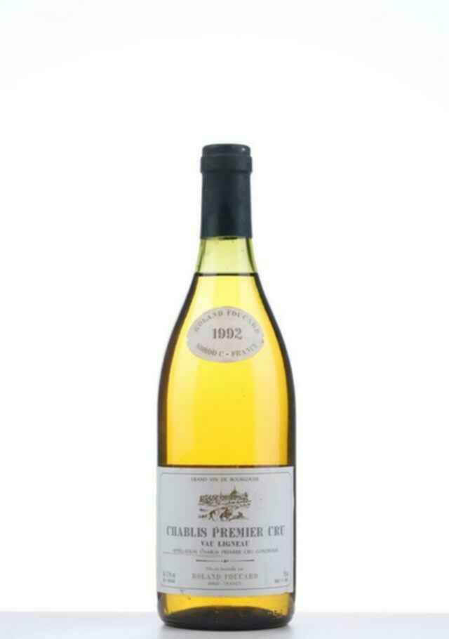 Roland Foucard Chablis Vau Ligneau 1er Cru 1992