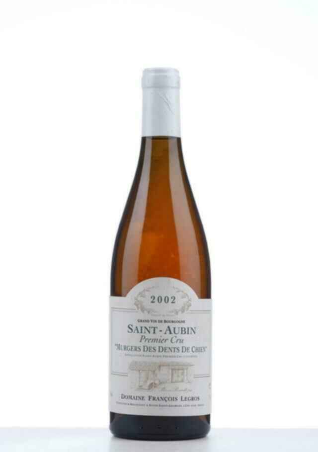 Francois Legros Saint Aubin Blanc Les Murgers Des Dents De Chiens 2002