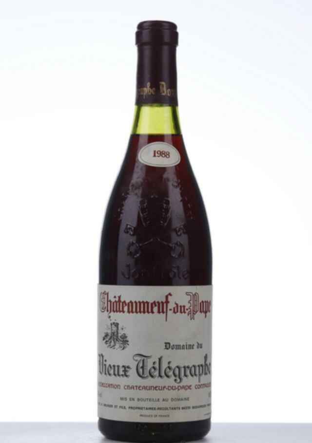 Brunier Chateauneuf Du Pape Vieux Telegraphe 1988