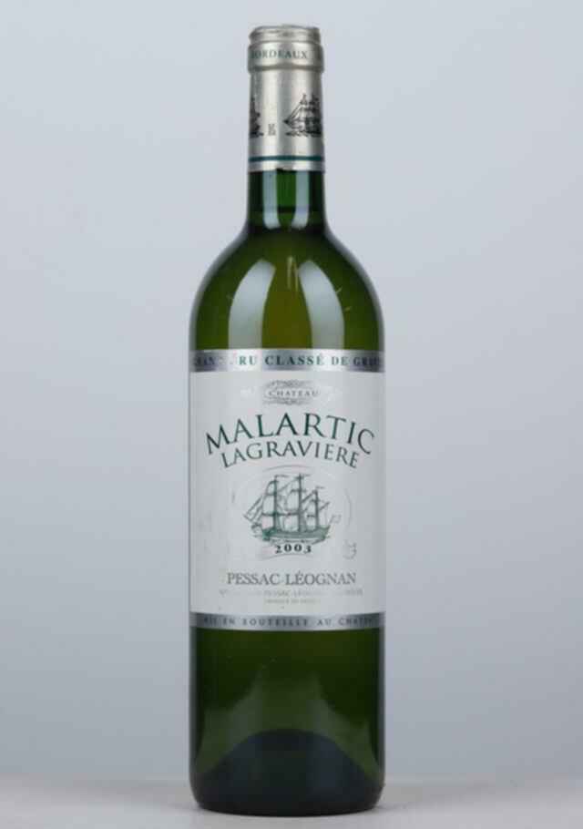 Chateau Malartic Lagraviere Blanc 2003