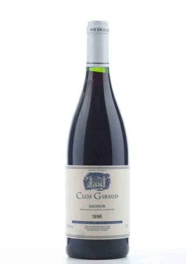 Chateau Fouquet Saumur Glos Giraud 1996
