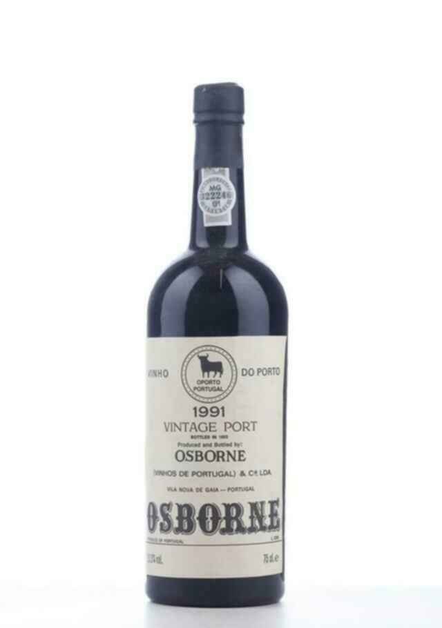 Osborne Vintage Port 1991