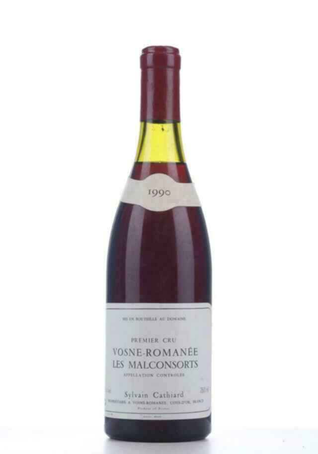 Sylvain Cathiard Vosne Romanée Malconsorts 1er Cru 1990