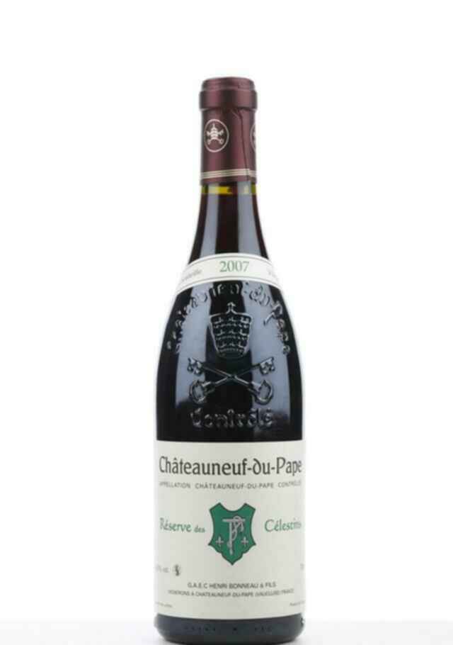 Henri Bonneau Chateauneuf Du Pape Reserve Des Celestins 2007