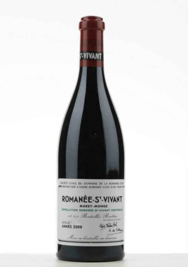 De La Romanee Conti Romanee Saint Vivant Grand Cru 2009