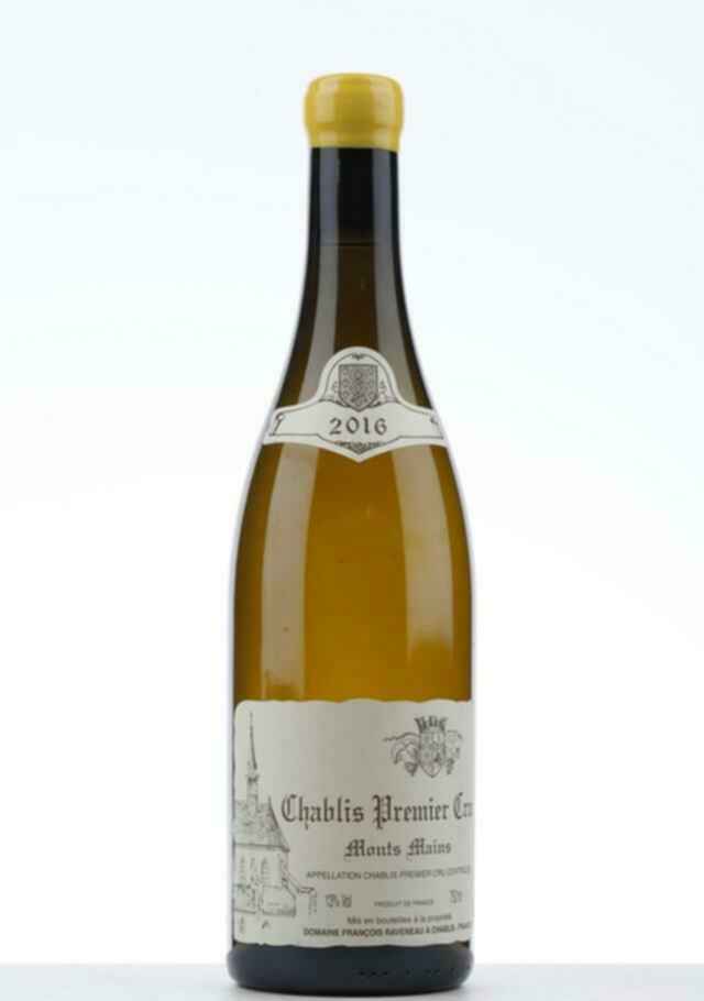 Raveneau Chablis  Monts Mains 1er Cru 2016