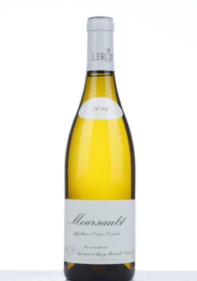 Maison Leroy Meursault 2016