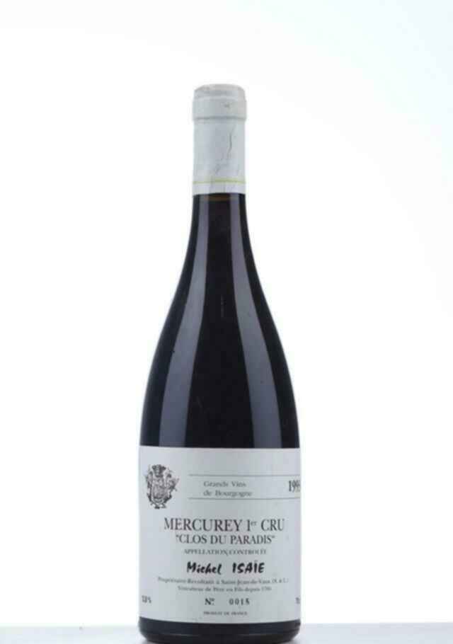 Michel Isaie Mercurey Clos Du Paradis 1993