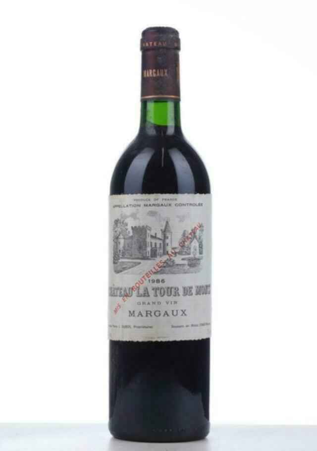 Chateau La Tour De Mons 1986