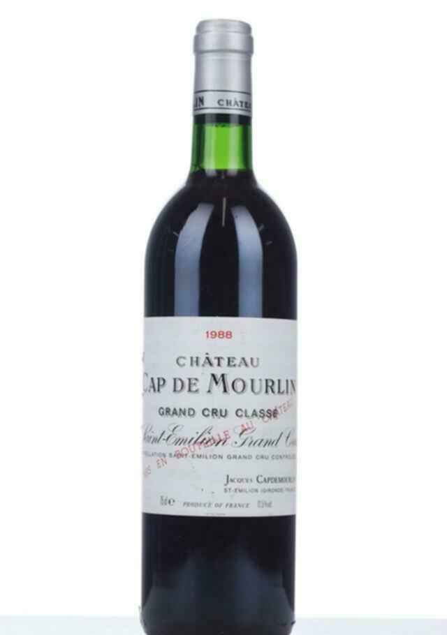 Chateau Cap De Mourlin 1988