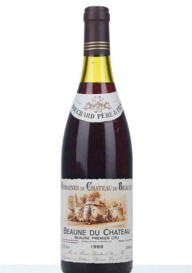 Bouchard Beaune Du Chateau 1989