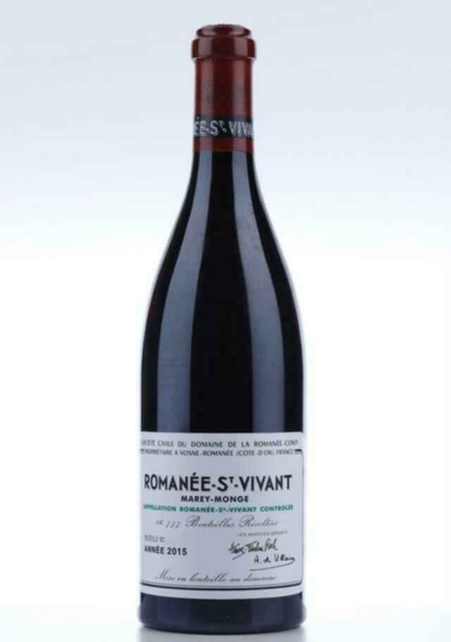 De La Romanee Conti Romanee Saint Vivant Grand Cru 2015