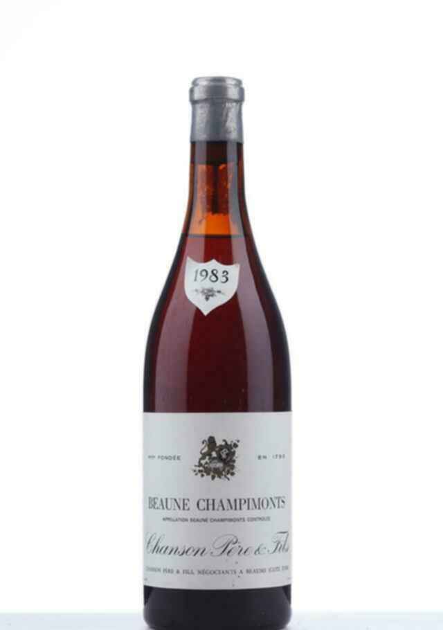 Chanson Beaune Champimonts 1er Cru 1983