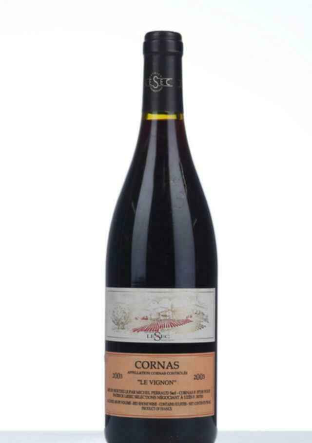 Michel Perraud Cornas Le Vignon 2003
