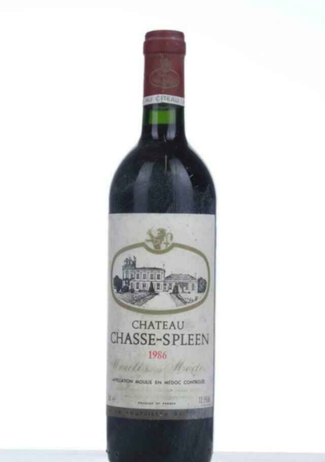 Chateau Chasse Spleen 1986