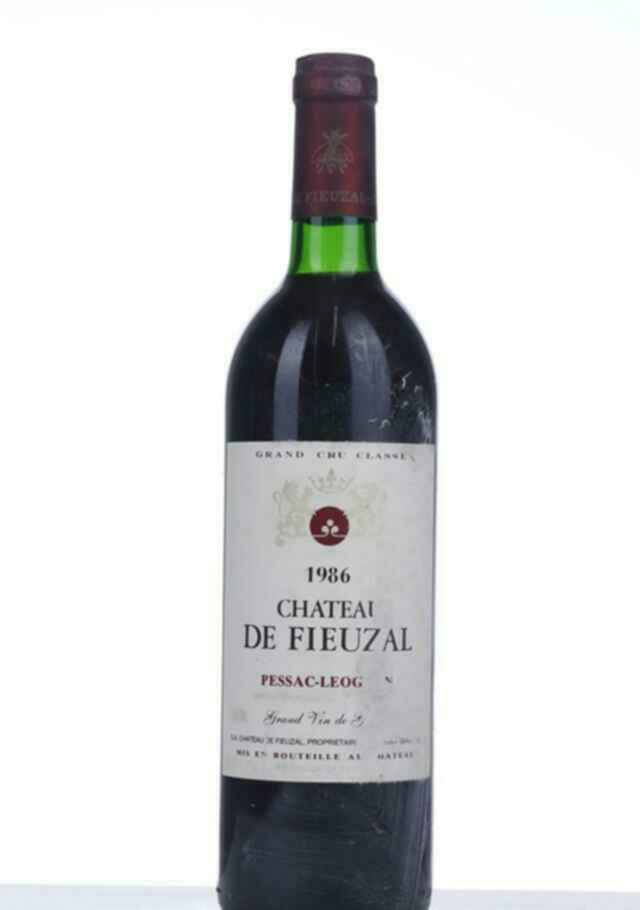Chateau De Fieuzal 1986