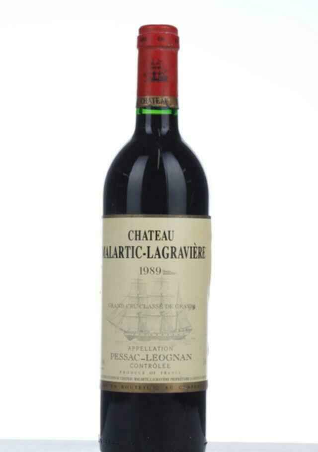 Chateau Malartic Lagraviere 1989