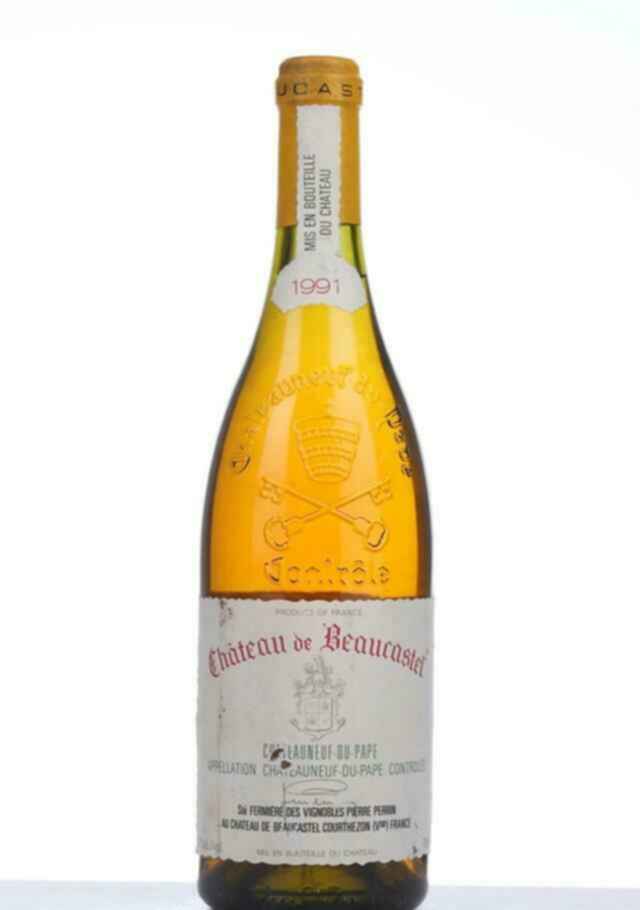 Beaucastel Chateauneuf Du Pape Blanc 1991