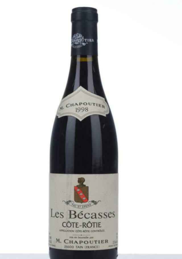 Chapoutier Cote Rotie Les Becasses 1998