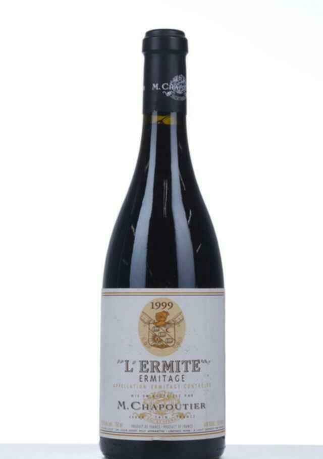 M.chapoutier L'ermite Ermitage Rouge 1999