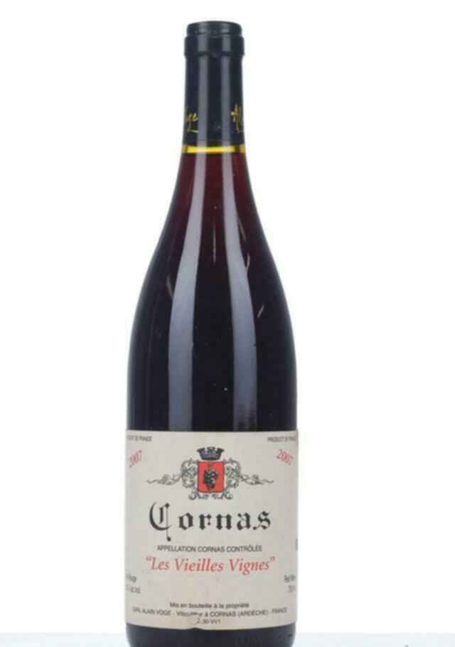 Alain Voge Cornas Les Vieilles Vignes Syrah 2007