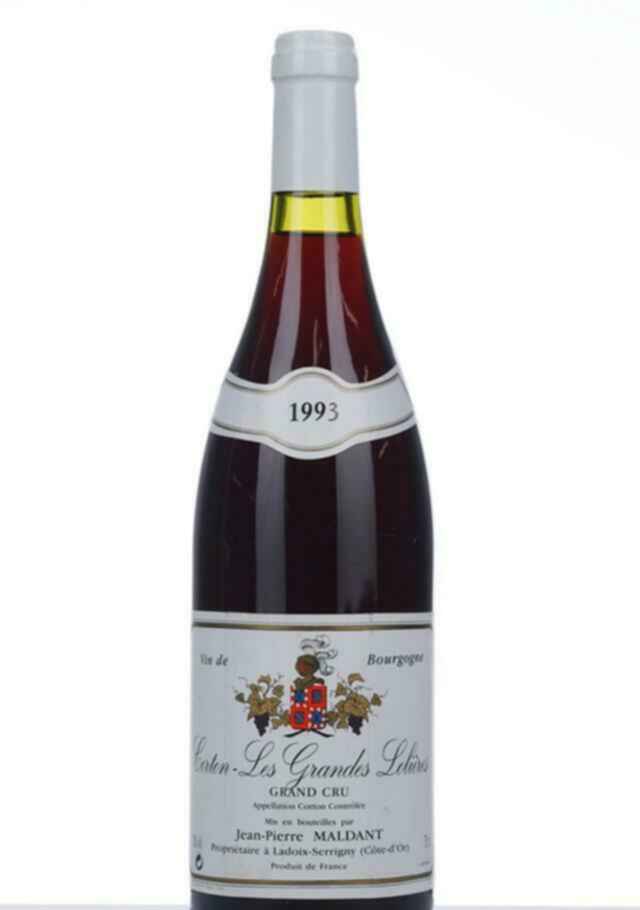Jean Pierre Maldant Corton Les Grandes Lolieres Grand Cru 1993