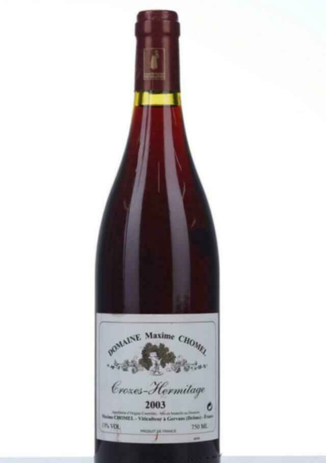 Maxime Chomel Crozes Hermitage 2003