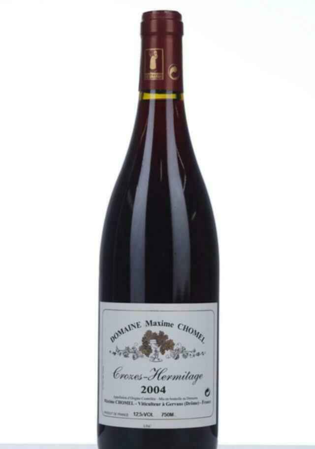 Maxime Chomel Crozes Hermitage 2004