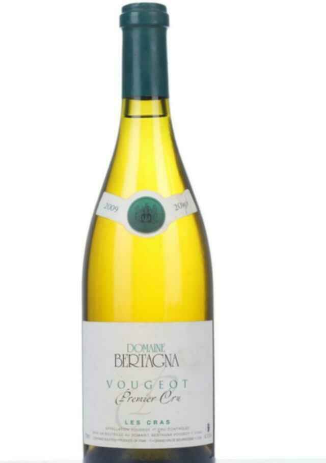 Bertagna Vougeot Blanc Les Cras 1er Cru 2009