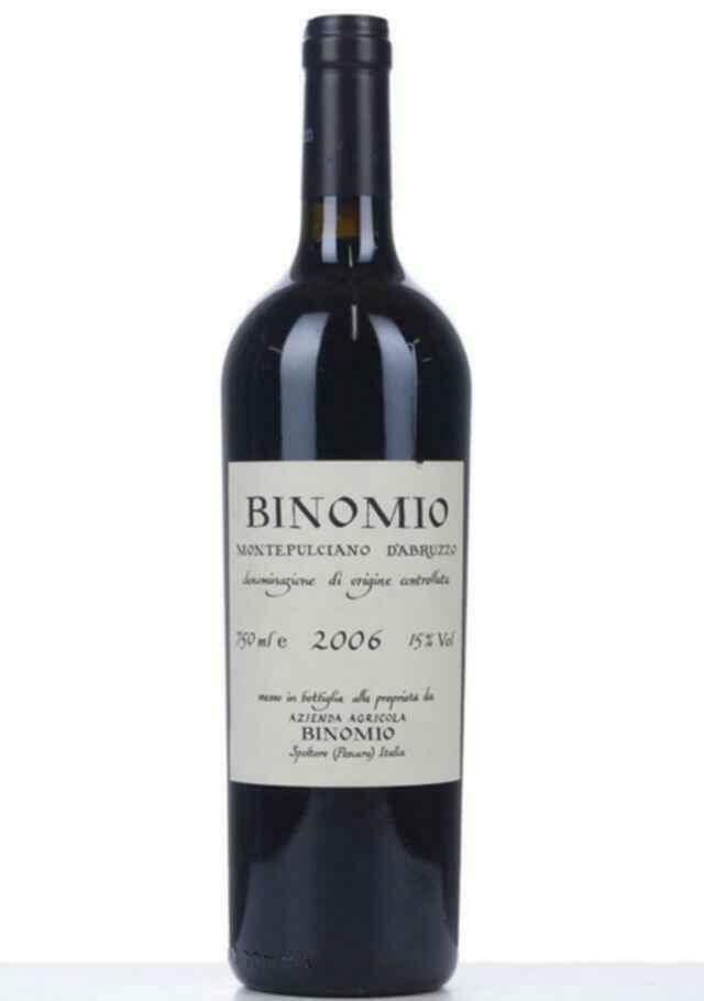 Binomio Montepulciano D'abruzzo 2006