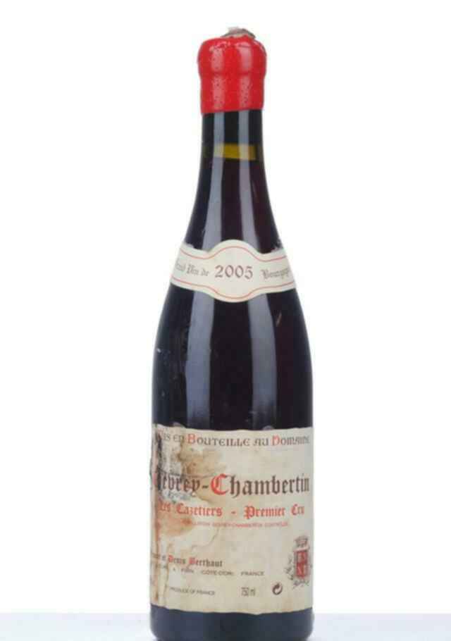 Vincent Et Denis Berthaut Gevrey Chambertin Les Cazetiers 1er Cru 2005