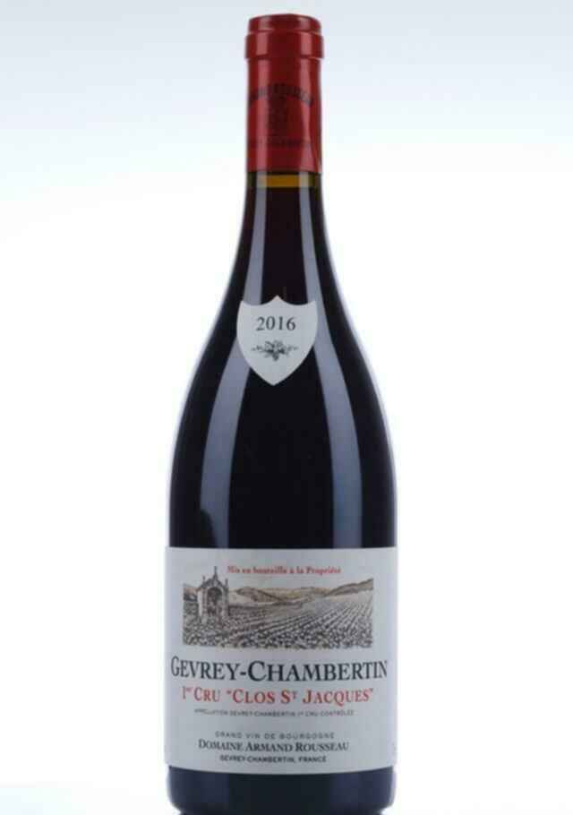 Armand Rousseau Gevrey Chambertin Clos Saint Jacques 1er Cru 2016