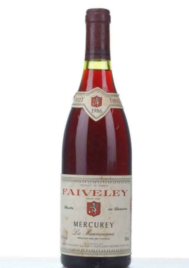 Faiveley Mercurey Les Mauvarennes 1986