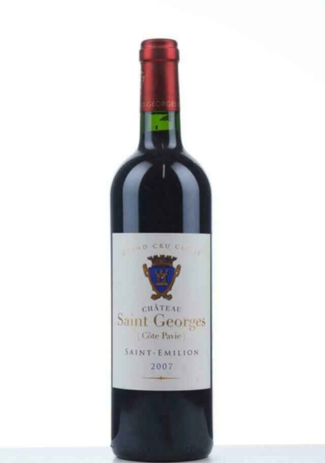 Chateau Saint Georges Cote Pavie 2007