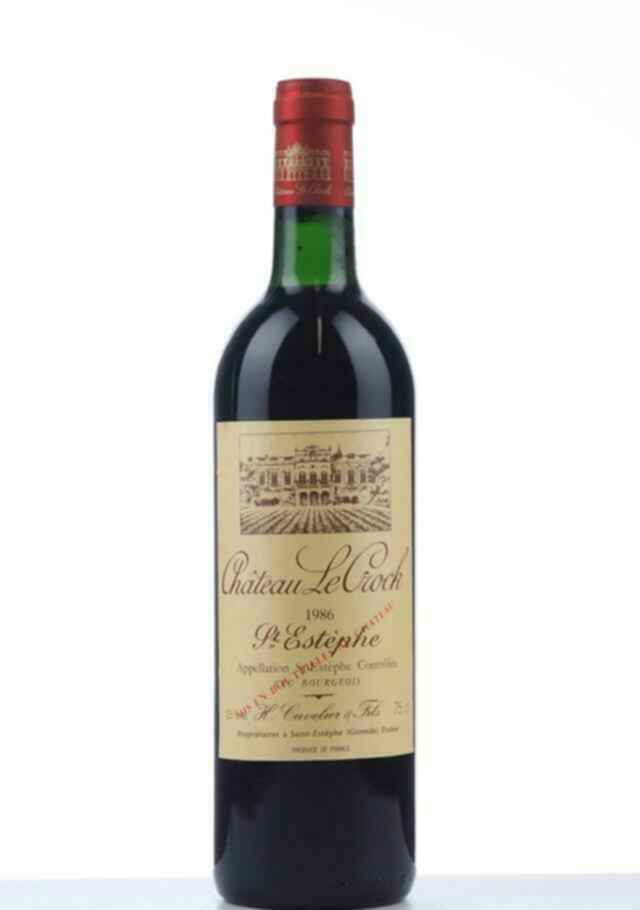 Chateau Le Crock 1986