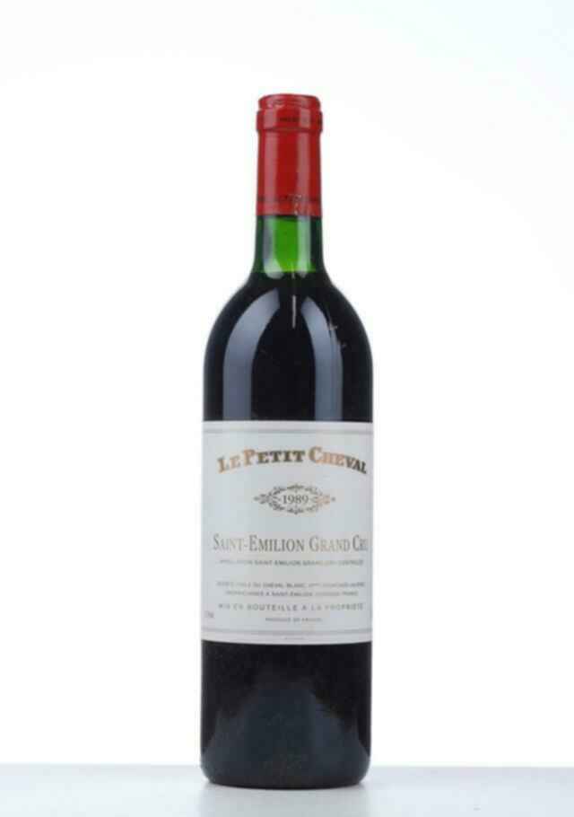 Chateau Cheval Blanc Le Petit Cheval 1989