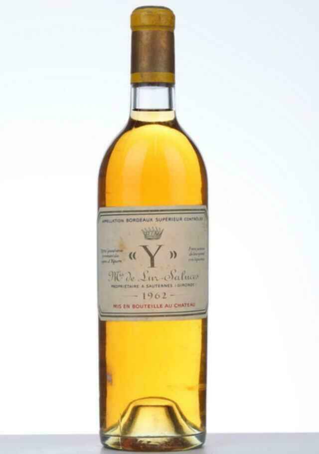 Chateau D'yquem Y De Yquem 1962