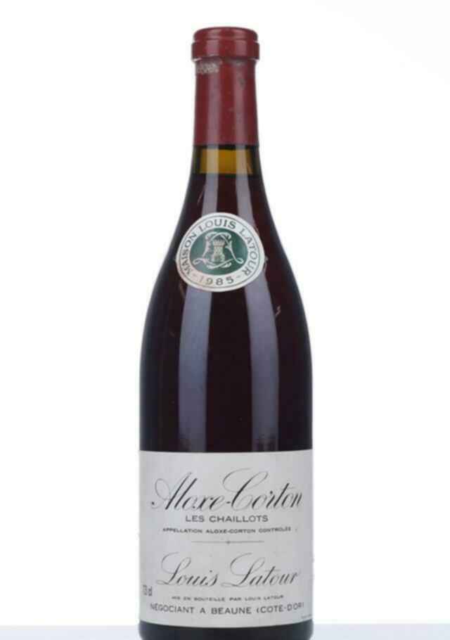 Louis Latour Aloxe Corton  Les Chaillots 1er Cru 1985