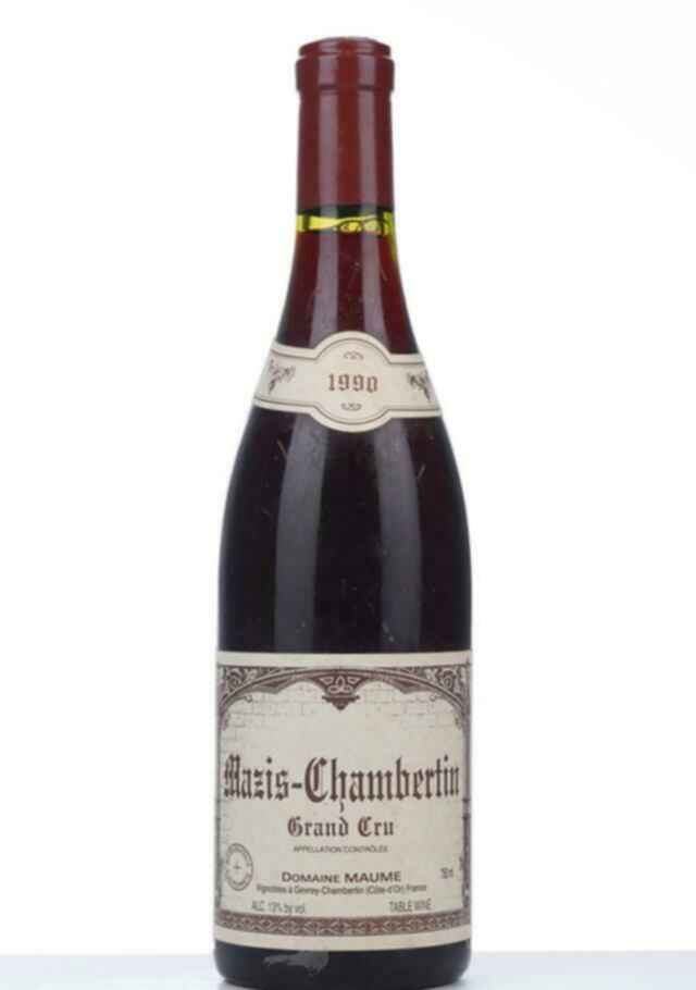 Maume Mazis Chambertin Grand Cru 1990