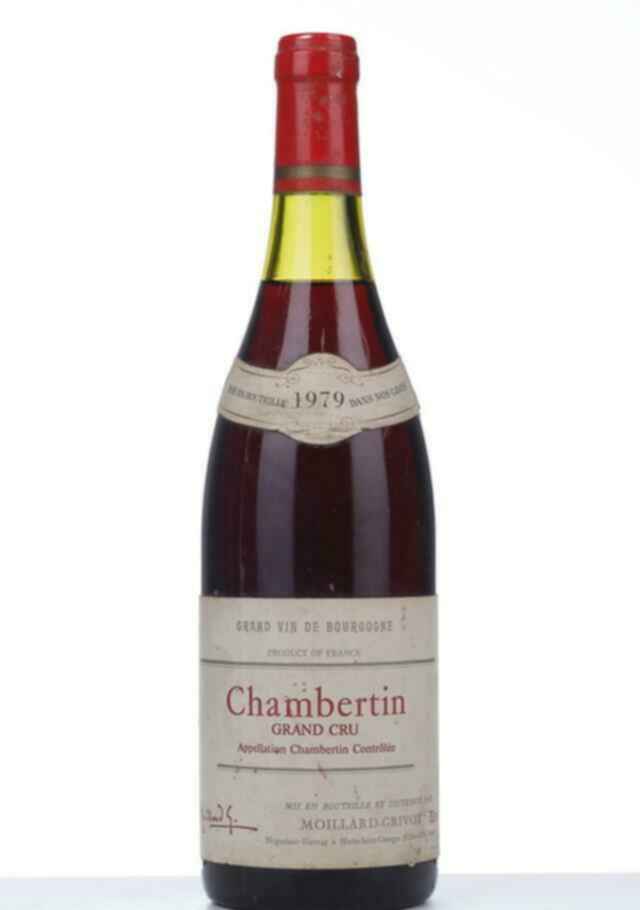 Moillard Grivot Chambertin Grand Cru 1979