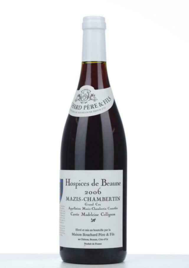 Bouchard Hospices De Beaune Mazis Chambertin Cuvee Madeleine Collignon Grand Cru 2006