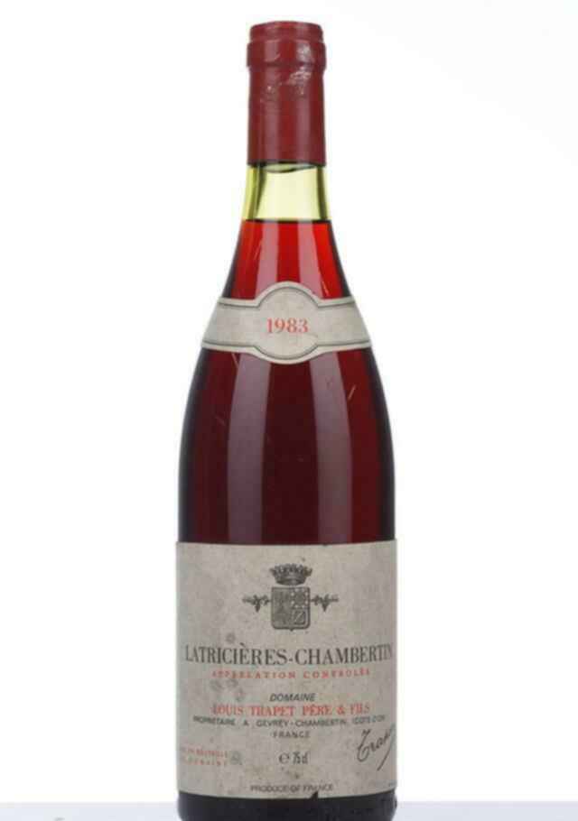 Louis Trapet Latricieres Chambertin Grand Cru 1983
