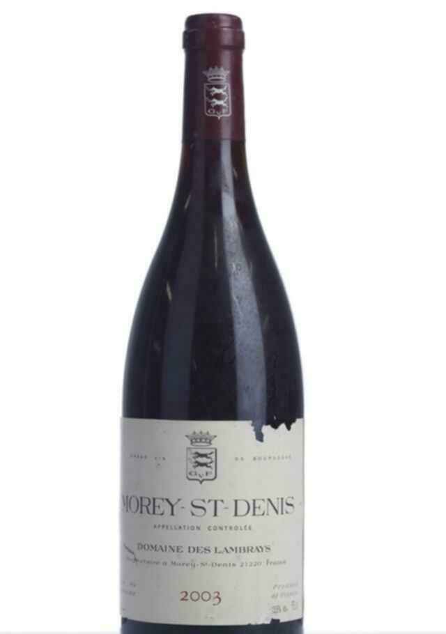 Des Lambrays Morey Saint Denis 2003