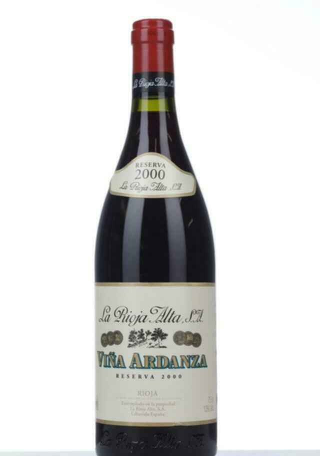 La Rioja Alta Ardanza Reserva 2000
