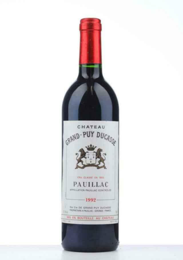 Chateau Grand Puy Ducasse 1992