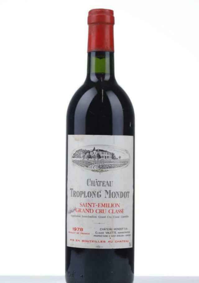 Chateau Troplong Mondot 1978